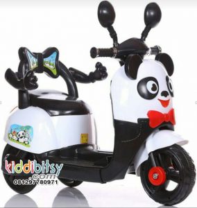 Scooter Anak PANDA Motor Aki Mainan